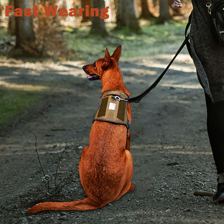 s-m-l-หนักปรับระบายอากาศสำหรับการเดินป่าเดินเทียมสุนัขไม่มีดึงทนทานแถบสะท้อนแสงที่มีการจัดการปลอดภัย