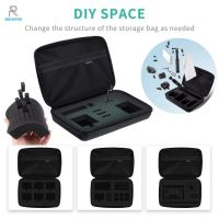 กระเป๋ากล้อง GoPro DIY Ruigpro Portable Case Accessory DIY Storage Bag for GoPro Hero  10 9 8 7 6 5 GoPro Max OSMO Action Insta 360 one R