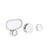 4 Pcs Bathroom Mirror Hinger Fixed Accessories Advertising Plate Glass Clamp Fixed Clip Mirror Fixed Fitting Furniture Protectors Replacement Parts