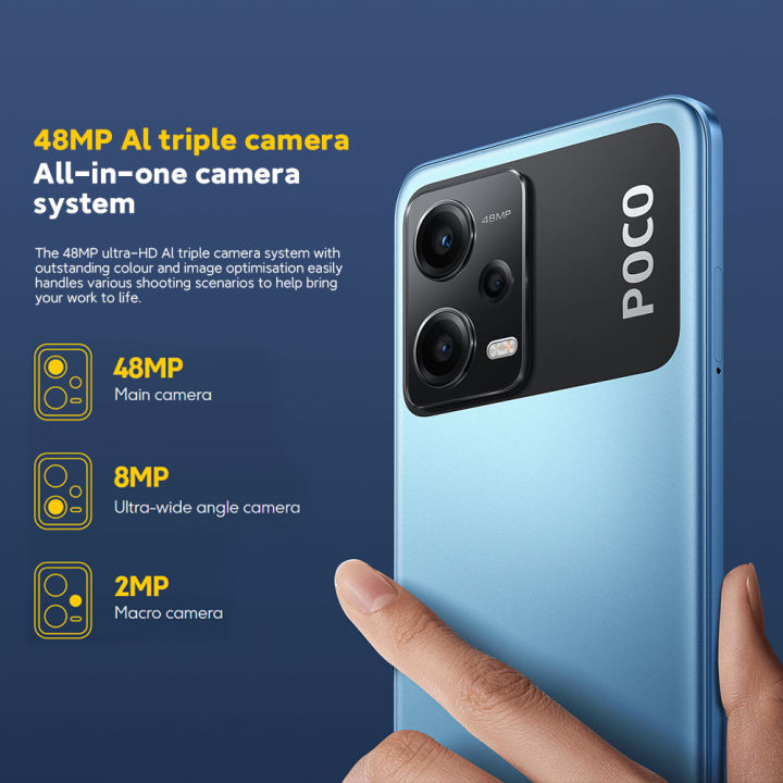 Poco X5 5g Global Version Smartphone 128gb256gb 667120hz Amoled Dotdisplay Snapdragon 695 1892