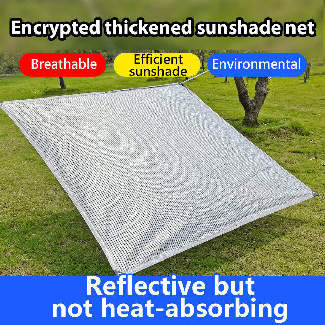 ECOOL Antiinsect Netting with Aluminum Foil Sun Shade for Balcony