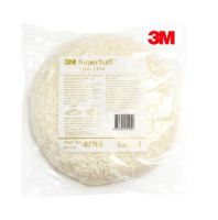 3M ลูกขัดขนแกะสีขาว หรือ เหลืองขัดเงา แบบ 2หน้า 05701 05705 Superbuff Polishing Pad