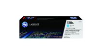 HP 128A Cyan Original LaserJet Toner Cartridge, CE321A