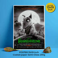 Frankenweenie Poster 2012 - stop-motion by Tim Burton โปสเตอร์แฟรงเคนวีนนี่