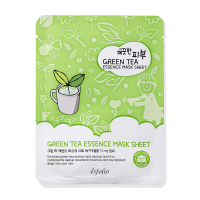 ESFOLIO PURE SKIN GREEN TEA ESSENCE MASK SHEET 25 ml.