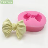 【CW】卐✷☍  Cartoon Design Bow Chocolate Mould Fondant Flip Decoration Resin Baking Accessories Tools