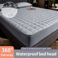 Class A Antibacterial Super Soft 4D Laminated CottonWaterproof Fitted Sheet160x200Mattress Protector CoverPrevent Urine