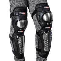 WOSAWE รถจักรยานยนต์ผู้ใหญ่เข่า Pads สแตนเลสเข่า Moto Racing สนับเข่า Kneepads และ Elbowpads ชุด