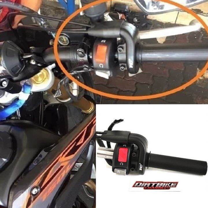 GAS SPONTAN 2 KABEL & HOLDER SAKLAR ENGINE ON OFF STATER CRF 150 KLX ...