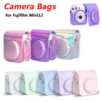 สำหรับ Fujifilm Instax Mini 12การจัดเก็บกล้องทันทีหนัง PU กล้องปกกระเป๋ากล้องเคสอุปกรณ์ถ่ายภาพ