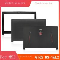 MSI GT62 GT62VR MS-16L1 16L2 16L3เปลือกหอย B โน้ตบุ๊คแล็ปท็อปกรอบกลับกรณีเชลล์ฝาครอบด้านหน้า Palmrest