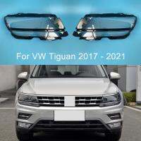 ฝาครอบไฟหน้ารถมอเตอร์ไซค์แบบ LED สำหรับ VW Volkswagen ไทกวน L 2017 2018 2019 2020เปลือกโป๊ะเลนส์ใสฝาครอบโคมไฟ