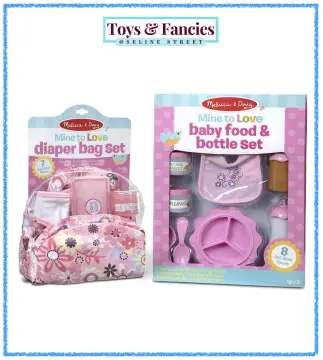  Melissa & Doug Doll Feeding and Changing Accessories