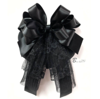 Hair bow โบว์ติดผม เน็ตติดผม เครื่องประดับ พนักงาน พยาบาล ริ๊บบิ้นโบว์ กิ๊บติดผม อุปกรณ์ตกแต่งผม แฟชั่น