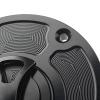 CNC Motorcycle Fuel Gas Tank Cap Cover Keyless For Kawasaki ZX10R ZX9R ER-6R 400R ZX6R Z1000 Z750 Z800 ER-6F ER-6N