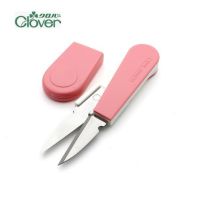 Clover กรรไกรตัดไหมรุ่น capo snless steel ขนาด 10cm อย่างดีพร้อมปลอก ญี่ปุ่นแท้