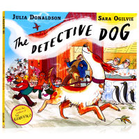 Detective dog English original picture book the detective dog Julia Donaldson childrens English Enlightenment warm bedtime picture story book parent-child reading and exploring the world famous Julia Donaldson