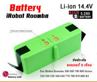 แบตเตอรี่ เครื่องดูดฝุ่น irobot Roomba 14.4V 5200 mah