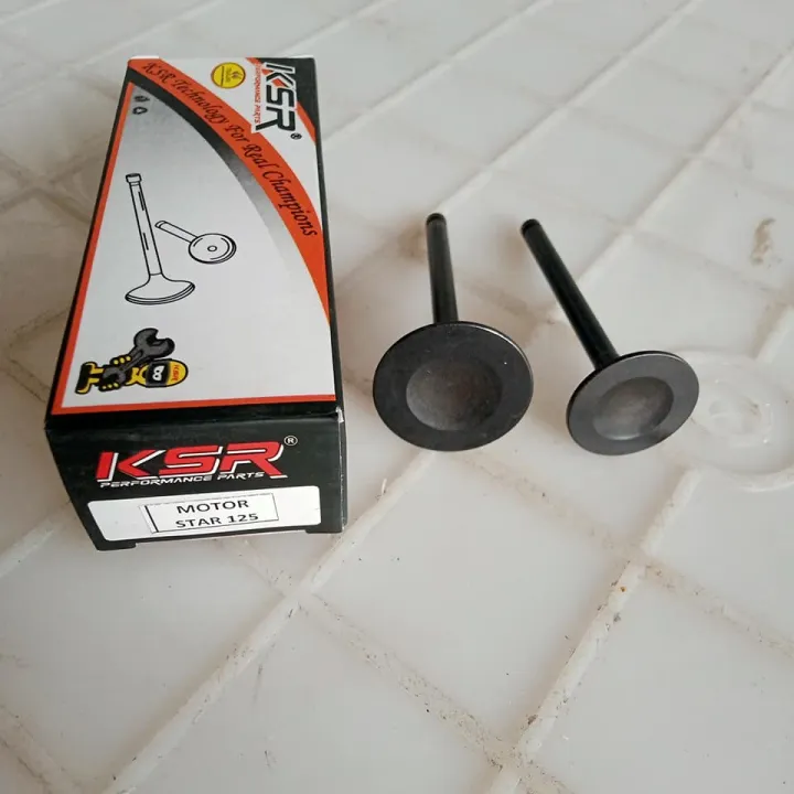 Engine Valve Set Intake And Exhaust Ksr Motorstar125 Lazada Ph