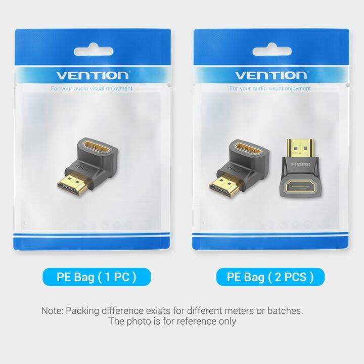 ร้อน-vention-อะแดปเตอร์-hdmi-90-270องศามุมขวา-hdmi-ชายกับหญิง-hdmi-แปลงสายเคเบิ้ลสำหรับ-hdtv-ps4-ps5แล็ปท็อป4พัน-hdmi-extender