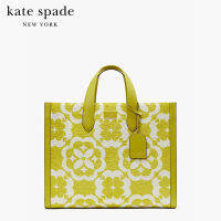 KATE SPADE NEW YORK SPADE FLOWER MONOGRAM MANHATTAN CHENILLE LARGE TOTE K9959 กระเป๋าถือ