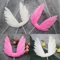 【CW】◘  Feather Wedding happy birthday cake topper decoration Baking Dessert Top Decoration supplies