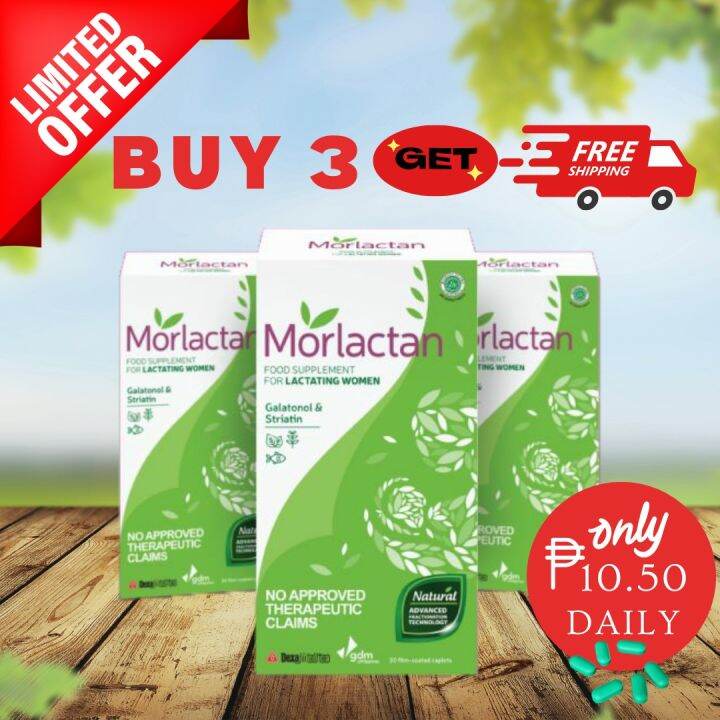 MORLACTAN (GALATONOL & STRIATIN) 30 CAPLETS Lazada PH