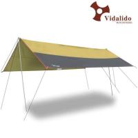 FAI_ฟลายชีท   Vidalido ทรงสี่เหลี่ยม ขนาด3*4 เมตร Flysheet  ผ้าใบกันแดด