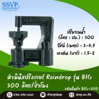 สปริงเกอร์ Raindrop รุ่น BIG-300 อัตราการจ่ายน้ำ 300 ลิตร/ชั่วโมง