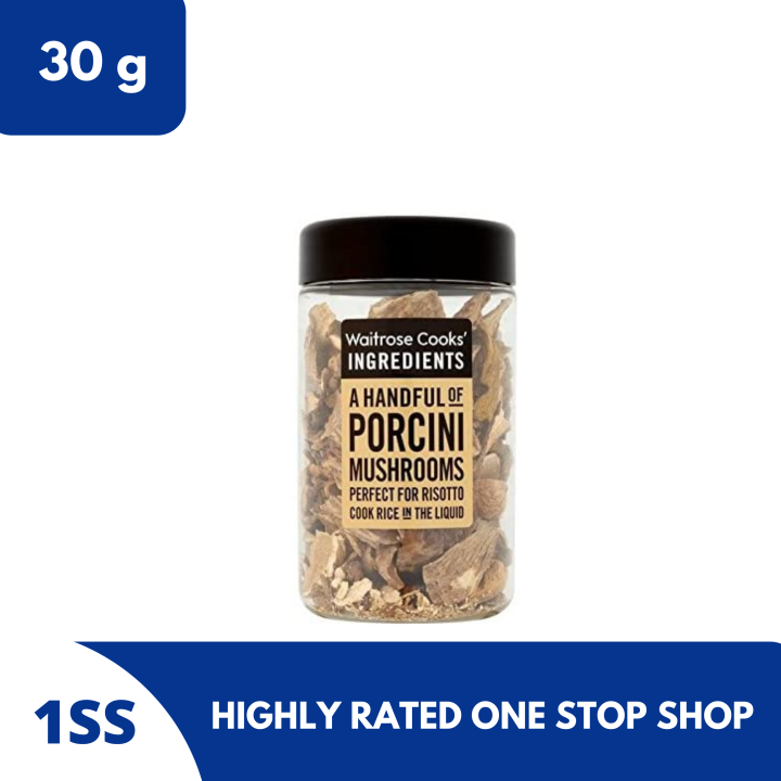 Waitrose Cooks' A Handful Of Porcini Mushroom, 30g Lazada PH
