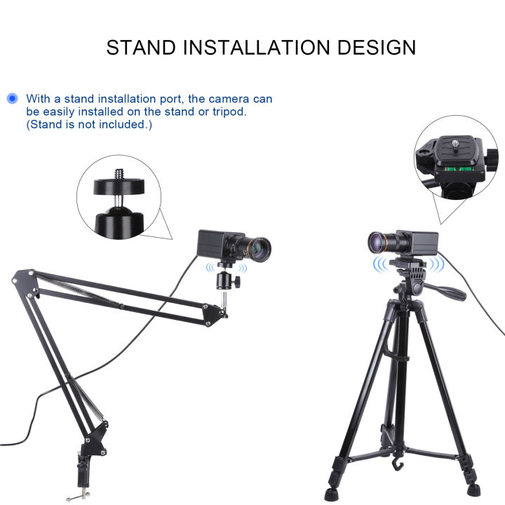 ร้อน-ซีโอดี-kkmoon-4kกล้องhdกล้องคอมพิวเตอร์เว็บแคม8ล้านพิกเซล10x-opticalซูมมุมกว้าง60องศาโฟกัสการเปิดรับแสงอัตโนมัติชดเชยพร้อมขาตั้งไมโครโฟนusb-plug-amp-playสำหรับการประชุมทางไกลผ่านระบบวิดีโอออนไลน์