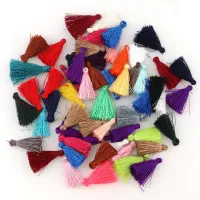 【YF】❆  Color Tassel 10-30Pcs/set Silk Polyester Charms Pendant Drop Earring Fashion Jewelry Accessories