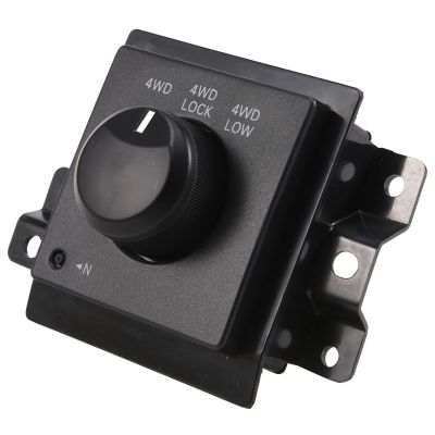 Transfer Case Control Switch Black 4WD Switch 4WD Lock for Dodge 68021455AA 727943210616