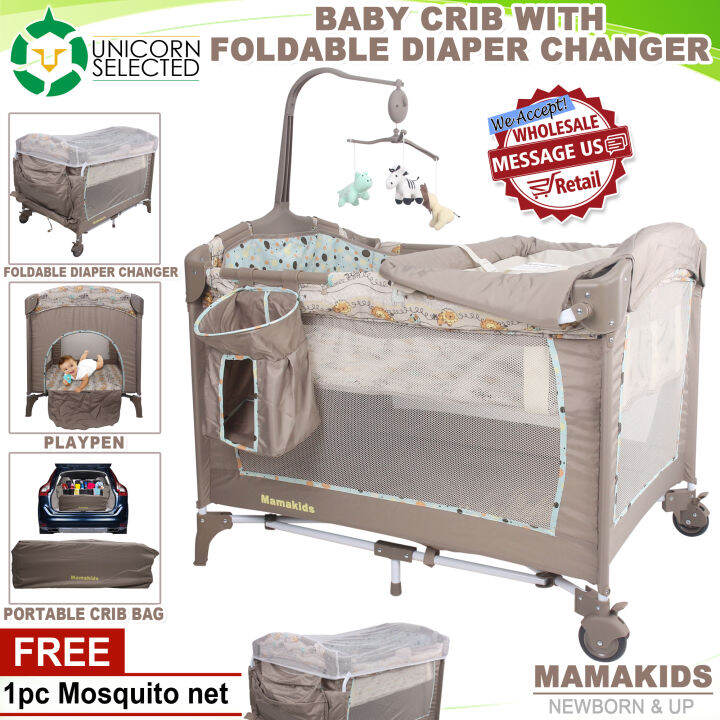 Unicorn Selected Mamakids Play Yard Nursery Center Playpen Foldable