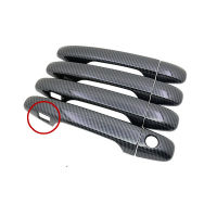 For Toyota Sienna XL30 30 2010 2011 2012 2013 2014 2015 2016 2017 2018 2019 Carbon Fiber Car Door Handle Cover Pad Accessories