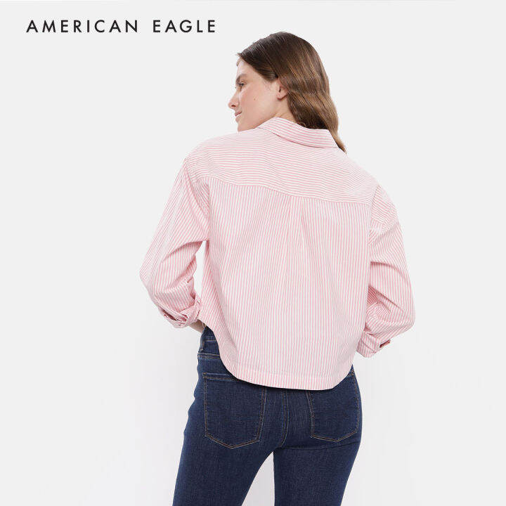 american-eagle-cropped-oxford-button-up-shirt-เสื้อเชิ้ต-ผู้หญิง-อ็อกฟอร์ด-ครอป-nwsb-035-5265-615