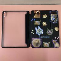 เคส iPad วัสดุอะคริลิคพร้อมช่องเสียบปากกาชาร์จฝาหลังโปร่งใส เลนส์ gen5/gen6 air1/air2 9.7 gen7/gen8/gen9 10.2 air4/air5 10.9 pro11 2020/2021/2022 gen10（10.9）