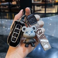 ♨ New Luxury TPU Car Key Case Cover Fob Protector Accessories Keyring for Ford Equator 2021 Keychain Holder Shell Bag Handmade