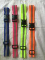 Night Running Reflective Adjustable 4CM Warning Belt Elastic Webbing High Visibility Safety Strip