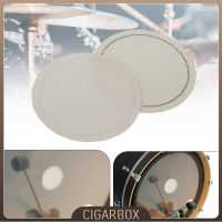 2Pcs Bass Drum Head Pad Impact Patch Drumhead Protector สำหรับ Percussion Instrument อะไหล่กลอง Accessories