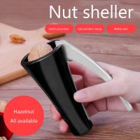 Hazelnut Walnut Pliers Quick Chestnut Clip Sheller Gadgets Almond Peeler Aluminium Alloy Funnel Shape Walnut Plier Kitchen Tools