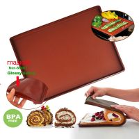 Non-stick Baking Mat Silicone Cake Roll Pad Molds Baking Pastry Tools Macaron Swiss Roll Mat Oven Bakeware Tray Kitchen Acces