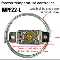 Holiday Discounts 1PC Freezer Parts WPF22-L Freezer Thermostat 250V Household Metal Temperature Controller New