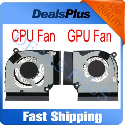 DXDFF CPU พัดลมระบายความร้อน GPU สำหรับ Acer ไนโตร5 AN517-41 AN517-52 AN515-44 AN515-55 AN515-56 AN515-57 PH315-52 PH317-53 5V 0.5A