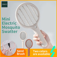 Sothing Mini Electric Mosquito Swatter Killer Electric Portable Handheld Racket Insect Fly Bug Mosquito Zapper Swatter Killer