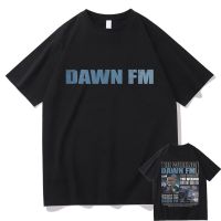 The Weeknd Dawn Mf Double Sided Printed Tshirt Men Casual T-shirts Summer Man Hip Hop T Shirt Tops Male Fashion Loose Tees XS-4XL-5XL-6XL