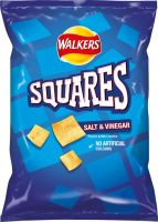 Squares Salt &amp; Vinegar Walkers 27.5 G.