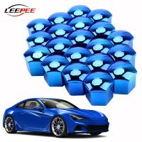 【CW】 19mm Car Tire Caps Covers Hub Screw Protector Anti Rust Accessories Exterior Decoration 20pcs