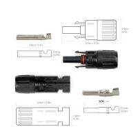 Limited Time Discounts 10 Pairs Male And Female Solar Panel Connector Used For Solar Cable Suitable Cable Cross Sections 2.5Mm2~6.0Mm2