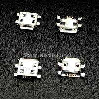 【hot】 20pcs/lot MICRO 0.8 USB 5PIN Sink plate flanging female socket edge curl 4-pins/foot Interface